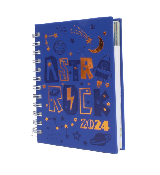 Agenda, ESPIRAL DISEÑOS diaria 11.60 cm x 16.50 cm