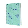 Agenda, ESPIRAL DISEÑOS diaria 11.60 cm x 16.50 cm