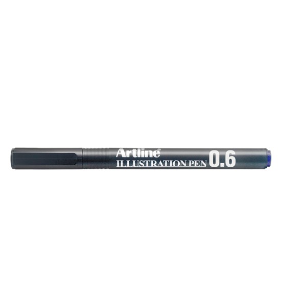 Tiralineas, Ilustration Pen, 0.6 mm, Azul, 1 Und.