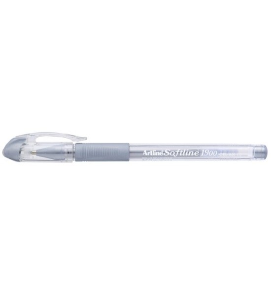 Boligrafo Gel, EGB1900, 1.0 mm, Plateado, 1 Und.