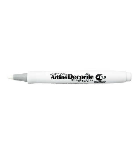 Marcadores, Decorite, 1.0 mm, Blanco, 1 Und. 