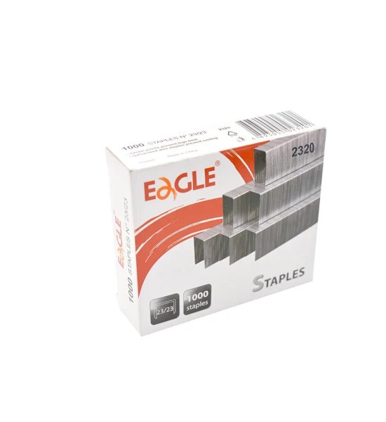 Grapas 23/20, Caja x 1,000 Grapas, 1 Und (hasta 115 h.)