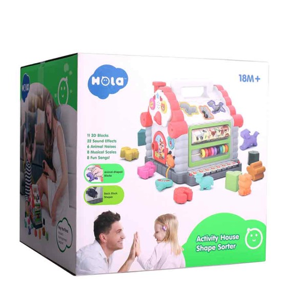 Casa Multifuncional de Actividades, Clasificador de Formas con Música y Luces, Unidad