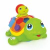 Tortuga interactiva para adultos/niños, con música, control de sonido y sensor táctil, Unidad