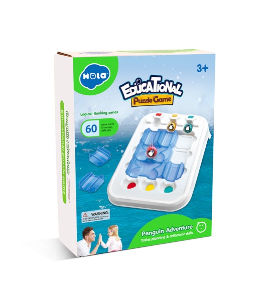 Aventura de Pinguinos, (60 Cartas de Juego), Serie de Pensamiento Lógico, Unidad