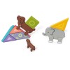 Tangram Magnético de Animales, (225 Cartas de Juego), Serie de Pensamiento Lógico, Unidad