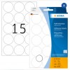 Labels, Redondo, 32 mm, Blanco, Pack x 480 Unds.