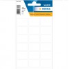 Labels, Rectangular, 17x26 mm, Blanco, Pack x 126 Unds.