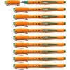 Rollerball, Worker, Punta Fina, Verde, Caja x 10 Unds.