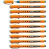 Rollerball, Worker, Punta Fina, Azul, Caja x 10 Unds.