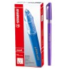 Bolígrafo, Excel 828, Punta Fina 0.38 mm, cuerpo opaco, Morado, Caja x 10 Unds.