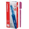 Bolígrafo, Excel 828NF, Punta Aguja 0.38 mm, cuerpo opaco, Rosado, Unidad