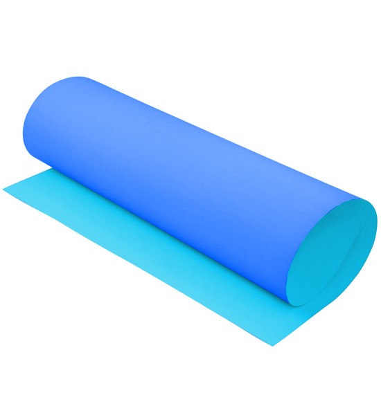 Cartulina Col. Reversible, 50 cm x 65 cm, Celeste / Azul, Und.