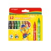 Crayones de Cera, Jumbo, 11 mm, Caja x 12 Colores