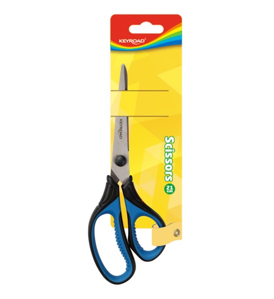 Tijera,Oficina, 8.3" (21 cm), Blister x 1 Und.