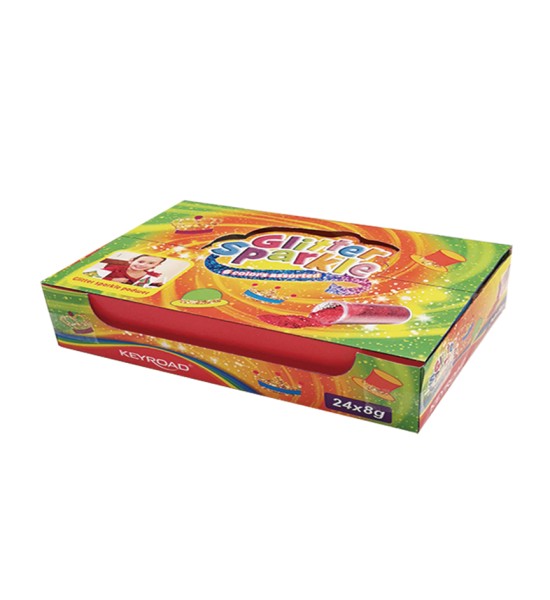 Brillo, 8 g por Pote, Exh x 24 Potes (6 colores)