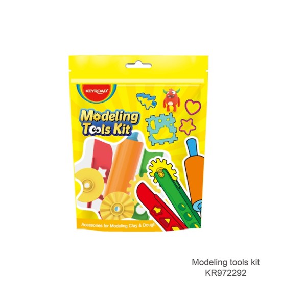 Herramientas para Plastilina, Modeling Tools, 6 pcs, Pack