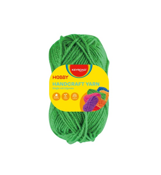 Ovillo de Lana Escolar, Rollo x 25 gramos, Verde Claro