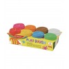 Masillas, Play Dough, Caja 8 Potes x 75 g. c.u. Col. Surt.