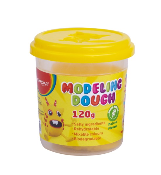 Masilla, Play Dough, Amarillo, Pote x 120 g, 1 Und. (KR-971794AM)