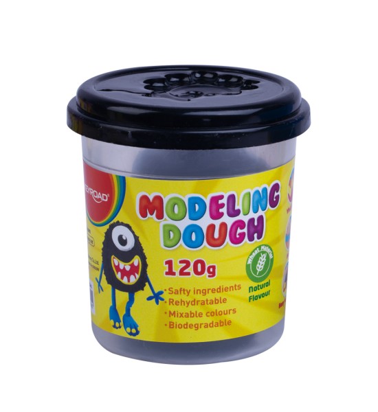 Masilla, Play Dough, Negro, Pote x 120 g, 1 Und. (KR-971794NE)