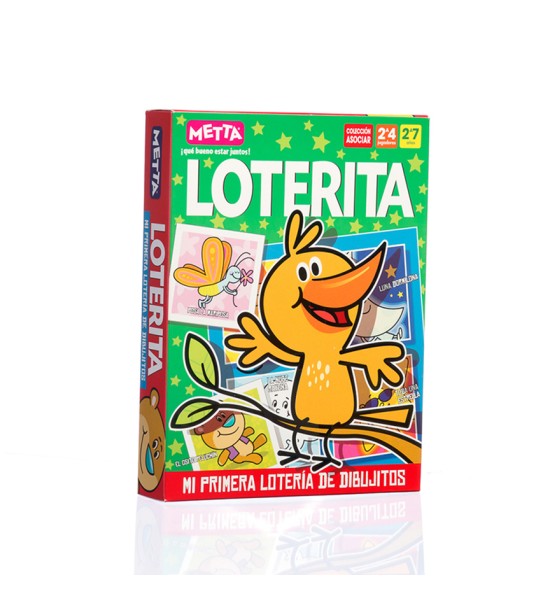 Lotería, Loterita, 16 Tarjetas, (+2 años), 1 Und. 