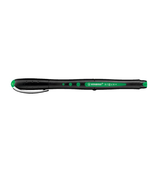 Rollerball, Bl@ck, Punta Media 0.5 mm, Verde, Unidad