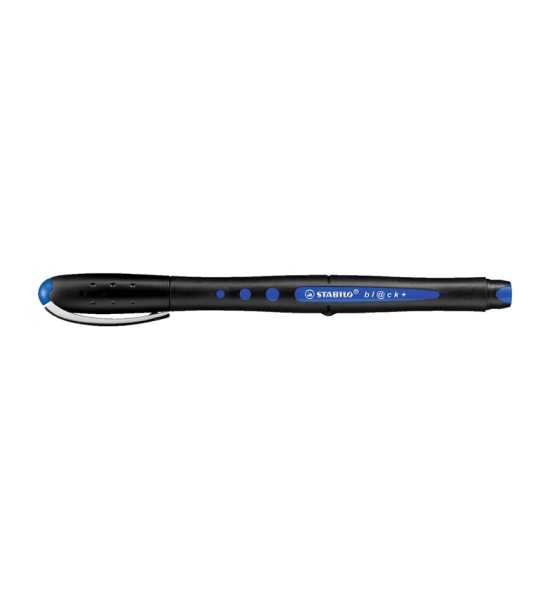 Rollerball, Bl@ck, Punta Media 0.5 mm, Azul, Unidad