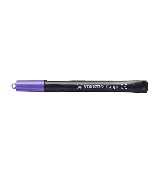 Marc. Permanente para CD, Cappi, Punta Redonda, M 1.0 mm, Morado, Unidad