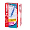 Bolígrafo Retractil, Liner 308NF, Punta Aguja 0.38 mm, Rojo, Caja x 10 Unds. 