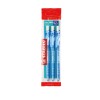 Bolígrafo Retractil, Liner 308NF, Punta Aguja 0.38 mm, Azul,  Pack x 3 Unds.