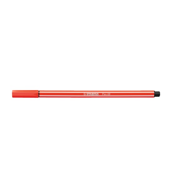 Marcador, Pen 68, Punta 1.0 mm, Rojo Claro, Unidad