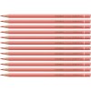Lápices de Color, Original, Cuerpo Hexagonal, Mina 2.5 mm, Caja x 12 Unds.,  Rosado Claro
