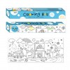 Coloring Roll, 31.5 cm x 355 cm, Diseño Viajes, 1 Und.