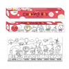 Coloring Roll, 31.5 cm x 355 cm, Diseño Fiesta, 1 Und.