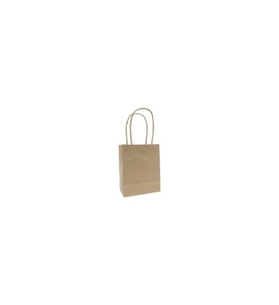 Bolsas de Regalo, Small, 11.3 cm x 14.4 cm, Kraft, 1 Und.