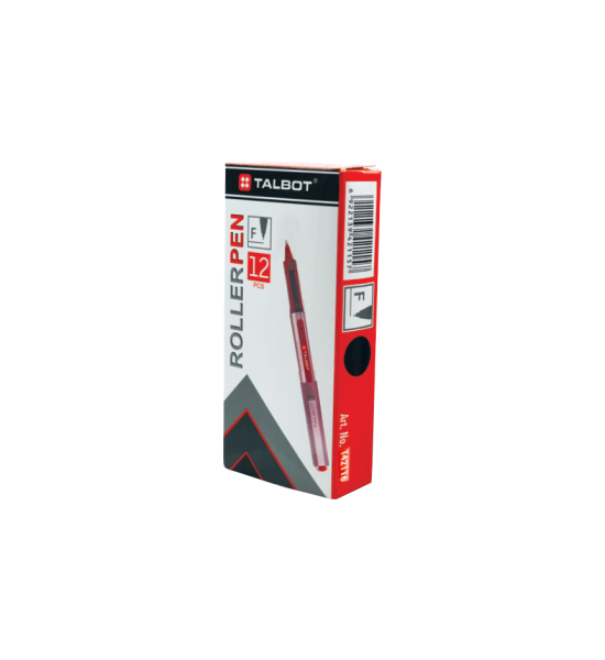 Rollerball, Roller Pen, F, Rojo, Caja x 12 Unds.