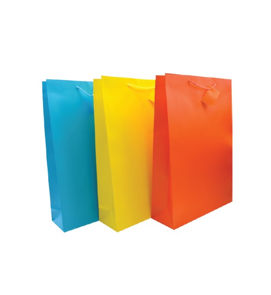 Bolsas de Regalo, Jumbo, 32.5 cm x 44.5 cm, Colores Lisos, 1 Und.