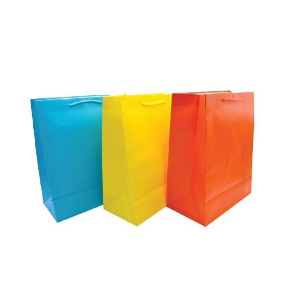 Bolsas de Regalo, Large, 26.2 cm x 32.6 cm, Colores Lisos, 1 Und.