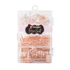 Set, Talbot Golden Rose, Chinchetas y Clips, Caja Plastica Rectangular, 1 Und