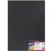 Goma Eva Estándar, Tam. 50 cm x 70 cm, 2 mm, Pack x 10 h. Negro