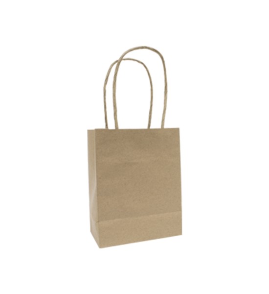 Bolsas de Regalo, Large, 26.2 cm x 32.6 cm, Kraft, 1 Und.