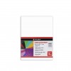 Goma Eva Glitter, Tam. Oficio, 2 mm, Pack x 10 h. Blanco