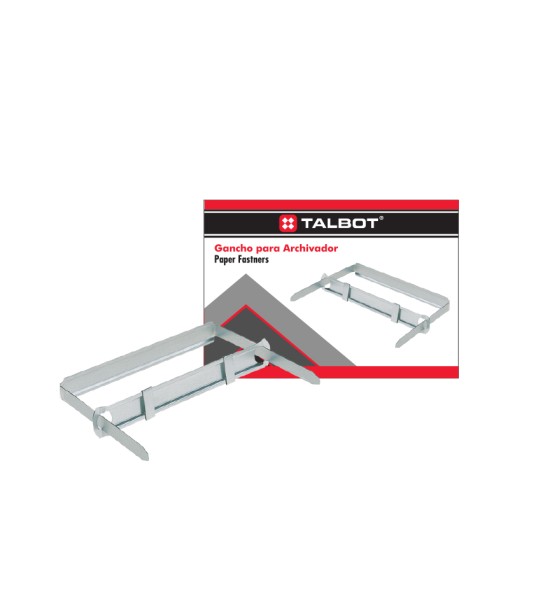 Fastener, 80 mm, Caja x 100 Unds. (50 pares)