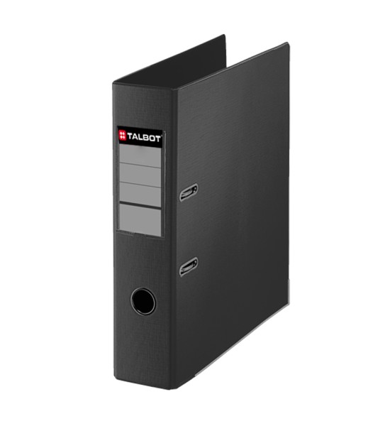 Achivador de Palanca PVC, L/Ancho, Oficio, Negro, 1 Und