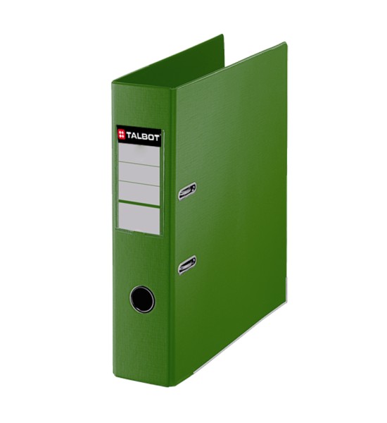 Achivador de Palanca PVC, L/Ancho, Oficio, Verde, 1 Und
