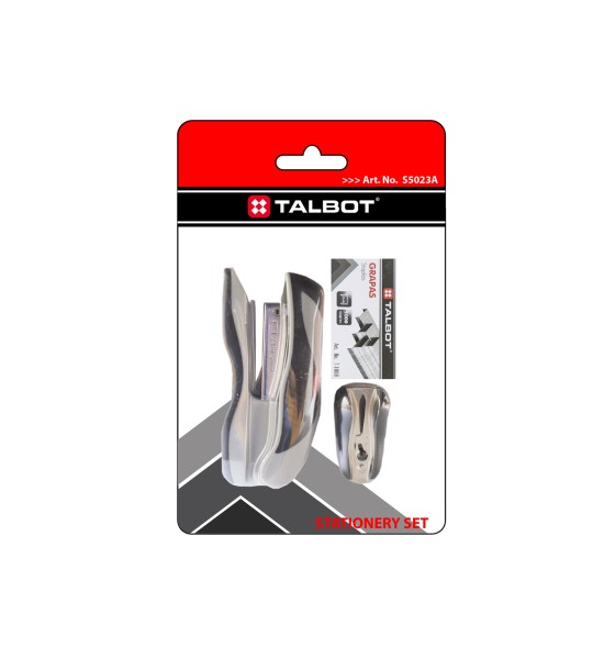 Combo (Grapadora S5023A + Sacagrapas + Grapas), Clamshell. Mady by EAGLE