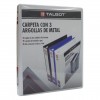 Archivador, 3 Argollas, 0.5", Tam. Carta, Blanco, 1 Und.