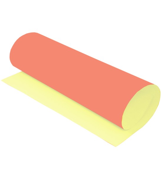 Cartulina Bicolor, 50 cm x 65 cm, Pastel Naranja y Pastel Amarillo, Und.