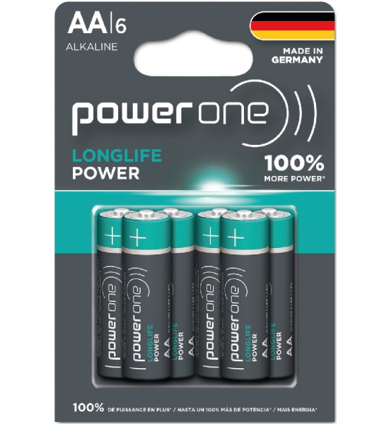 Pilas Alkalinas Power - AA - Blister x 6
